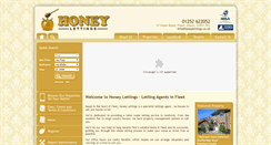 Desktop Screenshot of honeylettings.co.uk